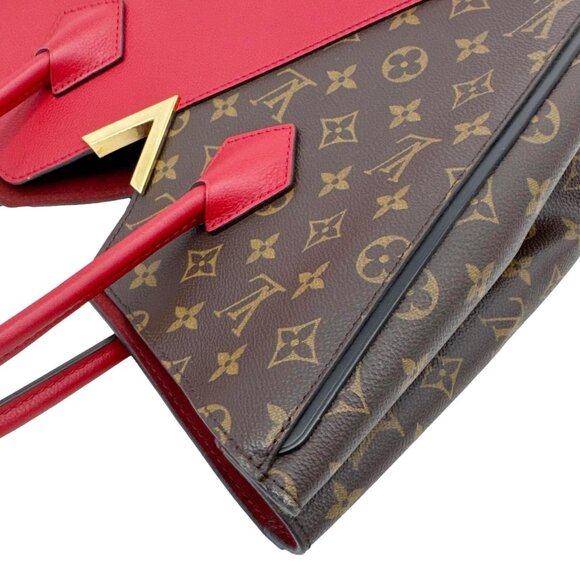 Louis Vuitton Kimono MM Monogram Canvas Tote Bag Red - Picture 6 of 12